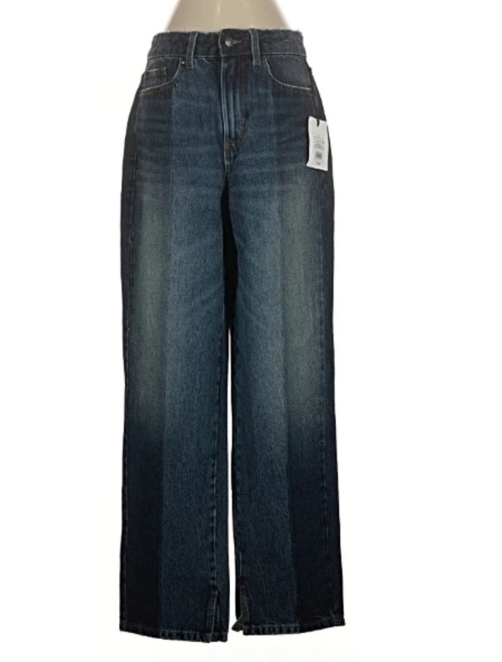 KBB by Kahlani Womens Straight Leg Jeans